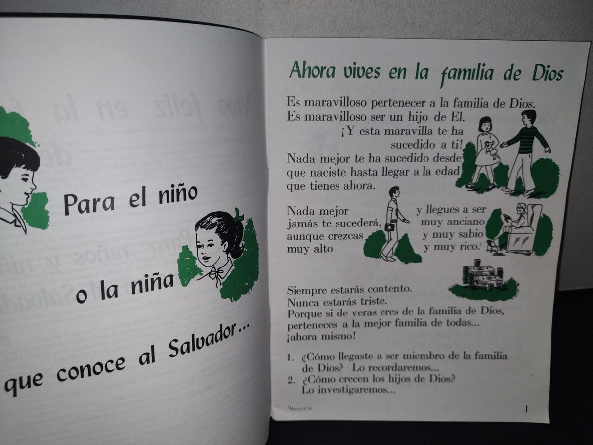 74- Vivo Feliz En La Familia De Dios. Para El Niño O La Niña Que Conoce Al Salvador - Mary E. Lebar