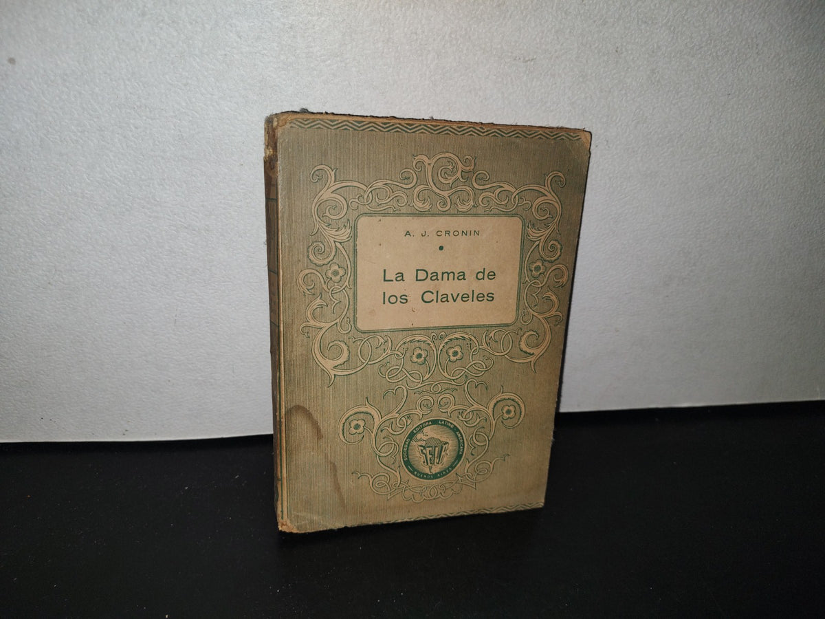 80- La Dama De Los Claveles - A. J. Cronin - Ediciones Selectas Sela - 1947