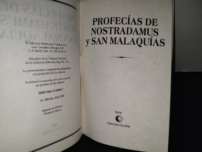 143- Profecías De Nostradamus Y San Malaquías - H. J. Forman
