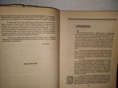 151- La Parroquia De Zapotiltic Y La Congregación De La Doctrina Cristiana Ma. Isabel Contreras - Imprenta "PAULIN", Querétaro, Qro., 1940