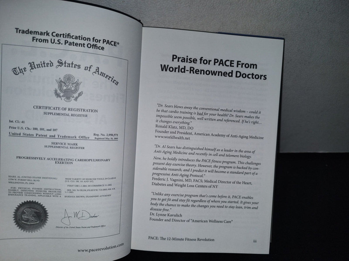 90- P.A.C.E. The 12-Minute Fitness Revolution - Al Sears, Md