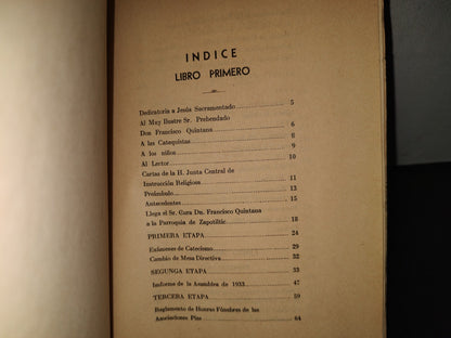151- La Parroquia De Zapotiltic Y La Congregación De La Doctrina Cristiana Ma. Isabel Contreras - Imprenta "PAULIN", Querétaro, Qro., 1940