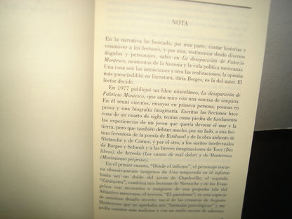 4- Ésos Fueron Los Días - Marco Antonio Campos - Primera Edición 1999