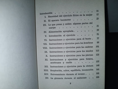 219- Manual De Cultura Física Para La Mujer - Enrique Revilla. Bruguera. Edición Especial, 1973
