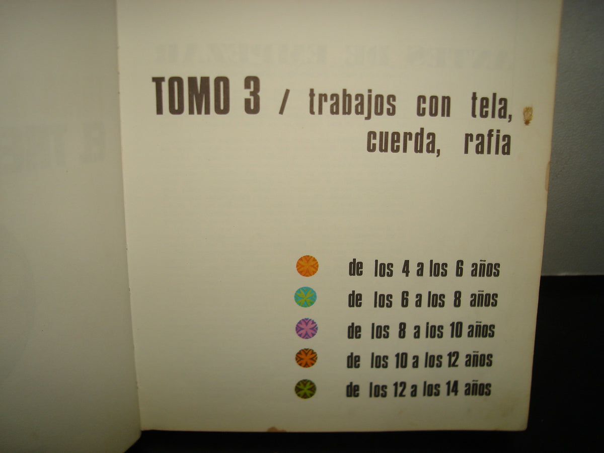 20- El Trébol De Papel. Tomo 3. Tela, Cuerda, Rafia