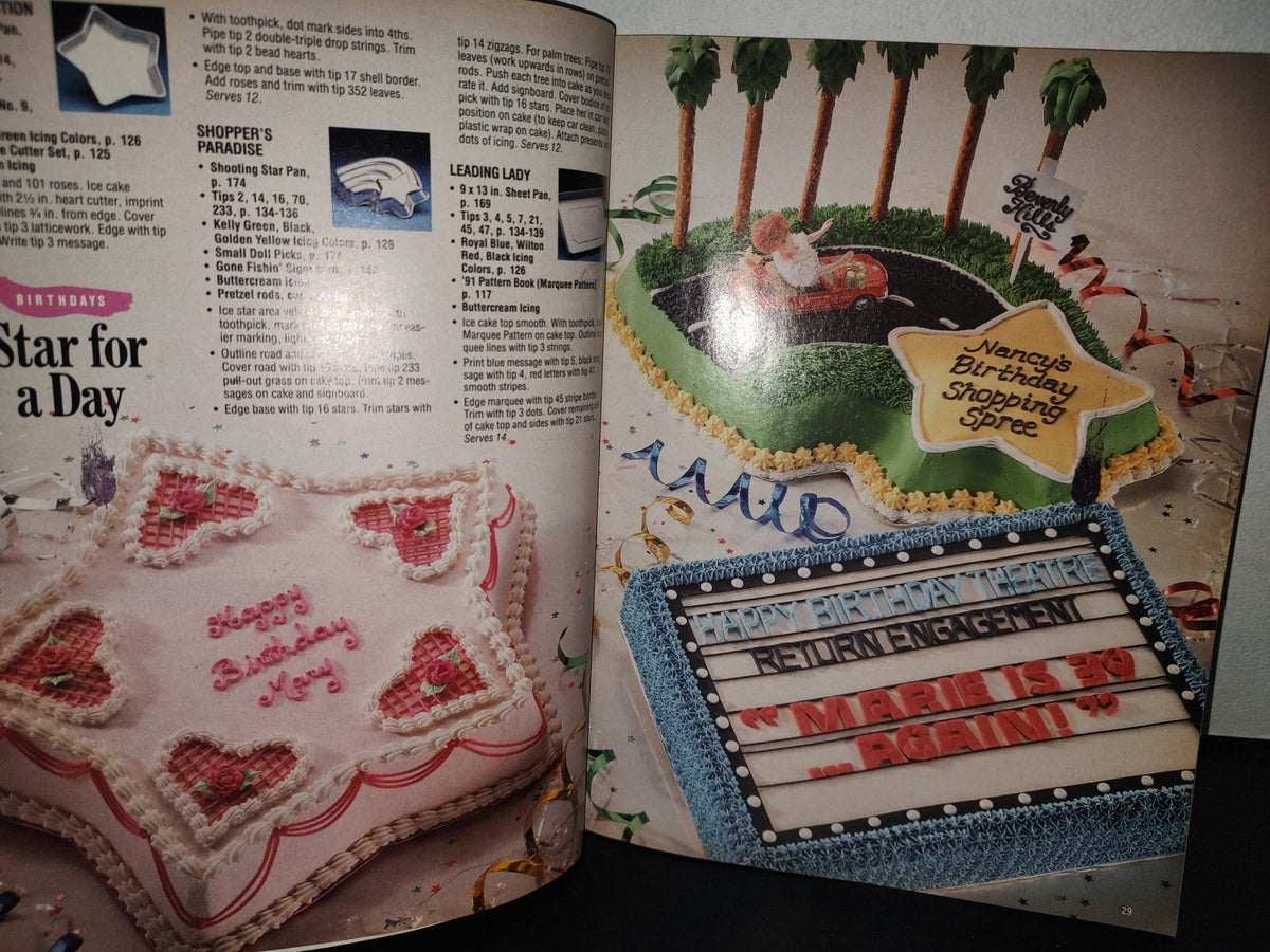 89- Decoración De Pasteles. 1991 Yearbook Of Cake Decorating