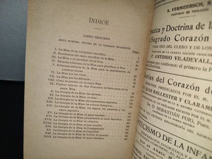 93- El Paraíso En La Tierra O El Misterio Eucarístico. Tomo Ii. Biblioteca Del Orador Sagrado 1921