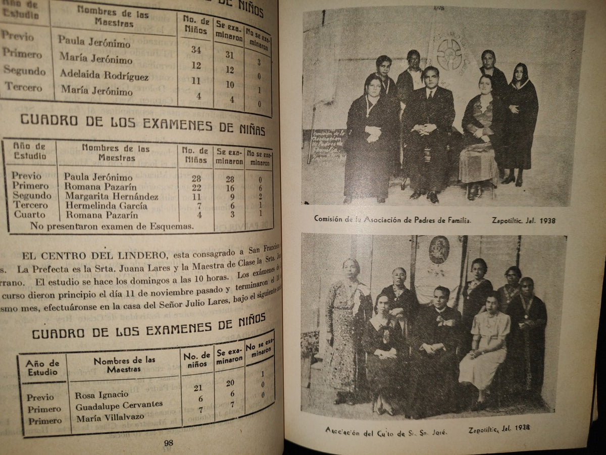 151- La Parroquia De Zapotiltic Y La Congregación De La Doctrina Cristiana Ma. Isabel Contreras - Imprenta "PAULIN", Querétaro, Qro., 1940