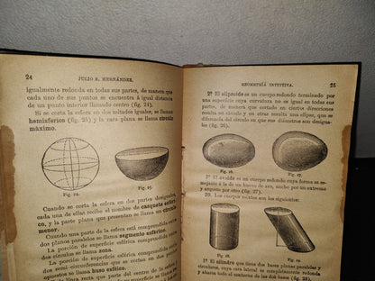 65- Geometría Intuitiva - Julio S. Hernández - 1910