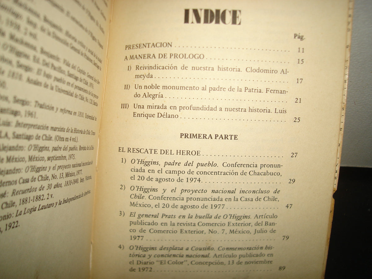 7- O'Higgins. La Herencia Del Libertador - Alejandro Witker