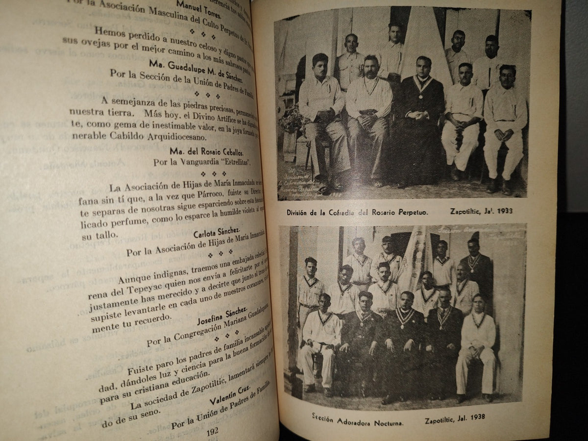 151- La Parroquia De Zapotiltic Y La Congregación De La Doctrina Cristiana Ma. Isabel Contreras - Imprenta "PAULIN", Querétaro, Qro., 1940