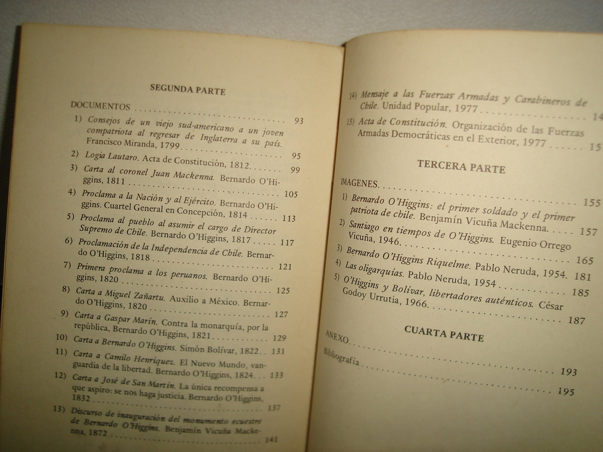 7- O'Higgins. La Herencia Del Libertador - Alejandro Witker