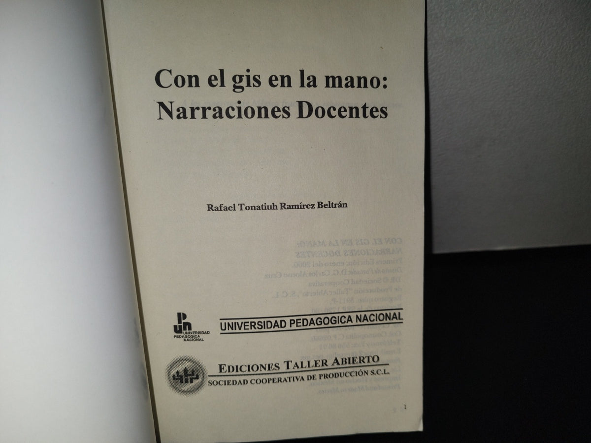 84- Con El Gis En La Mano - Tonatiuh Ramírez Beltrán