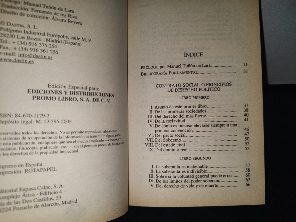 96- Contrato Social - Jean Jacques Rousseau - Grandes Clásicos Universales