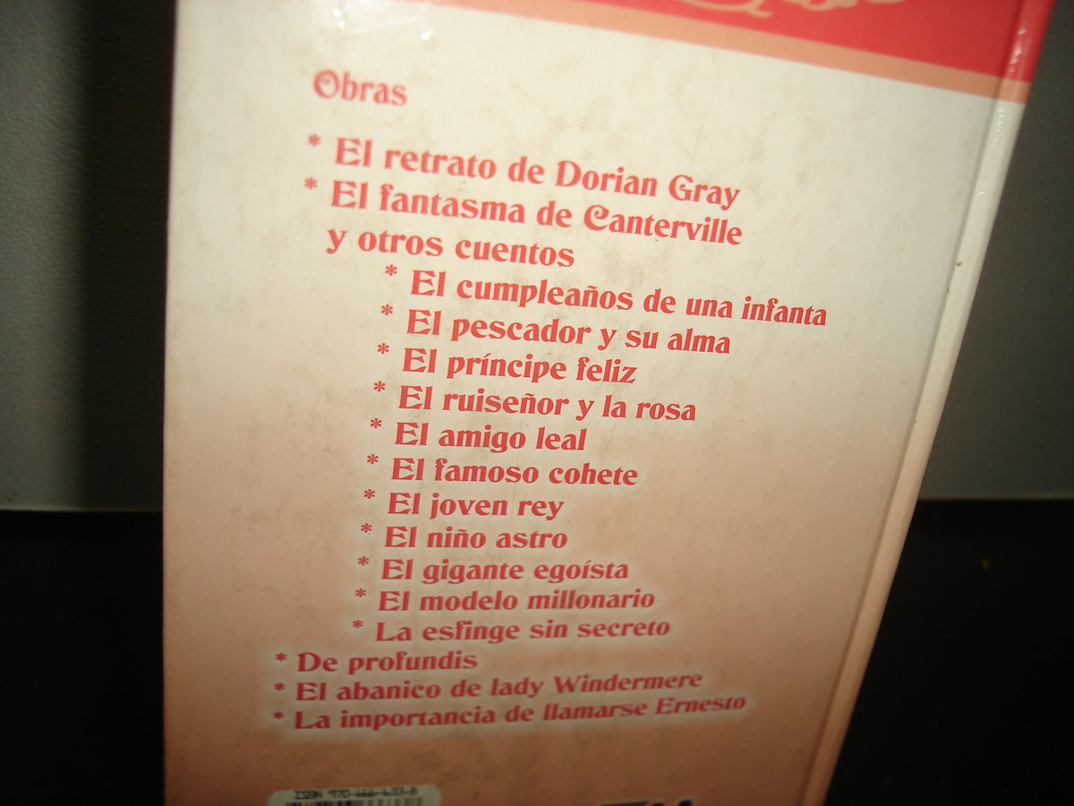 7- Autores Selectos. Oscar Wilde