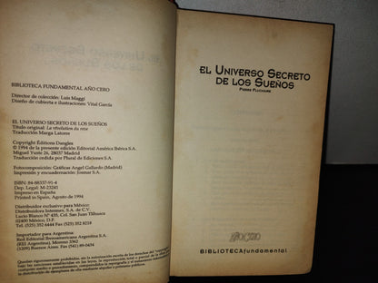 100- Biblioteca Fundamental Año Cero. El Universo Secreto De Los Sueños - Pierre Fluchaire - 1994