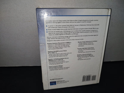74- Intermediate Algebra For College Students. Sixth Edition - Allen R. Angel - 2004