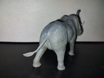 A5- Juguete Elefante De Plástico Macizo - 2000'S