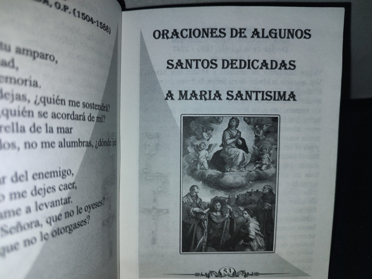 166- Libretillo. Compendio De Oraciones A María Santísima