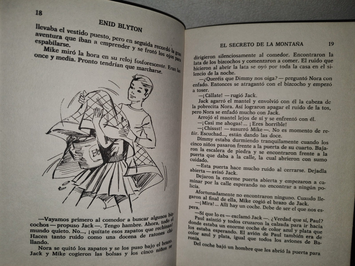 21- El Secreto De La Montaña - Enid Blyton - 1977