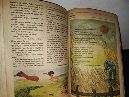 89- Libro De Primaria. Sep - Español, Sexto Grado De Lecturas - 1972