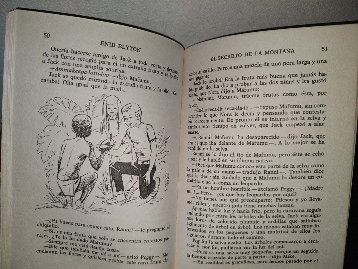 21- El Secreto De La Montaña - Enid Blyton - 1977