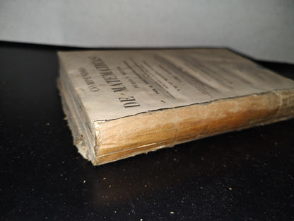 64- Compendio De Matemáticas Puras Y Mixtas - José Mariano Vallejo - Tomo Segundo - 1847
