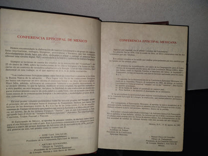 84- Misal Romano. Leccionario I. Adviento-Pentecostés. Conferencia Episcopal Mexicana - 1985