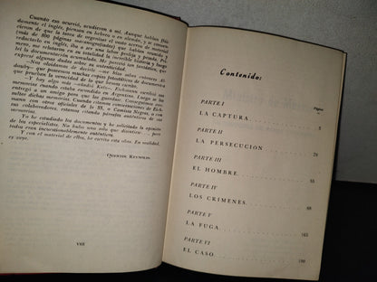 151- Ministro De Muerte. La Historia De Adolf Eichmann. Quentin Reynolds, Editorial Diana - Primera Edición  1961