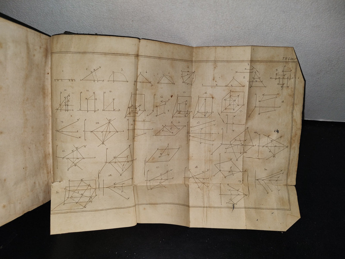 64- Compendio De Matemáticas Puras Y Mixtas - José Mariano Vallejo - Tomo Segundo - 1847