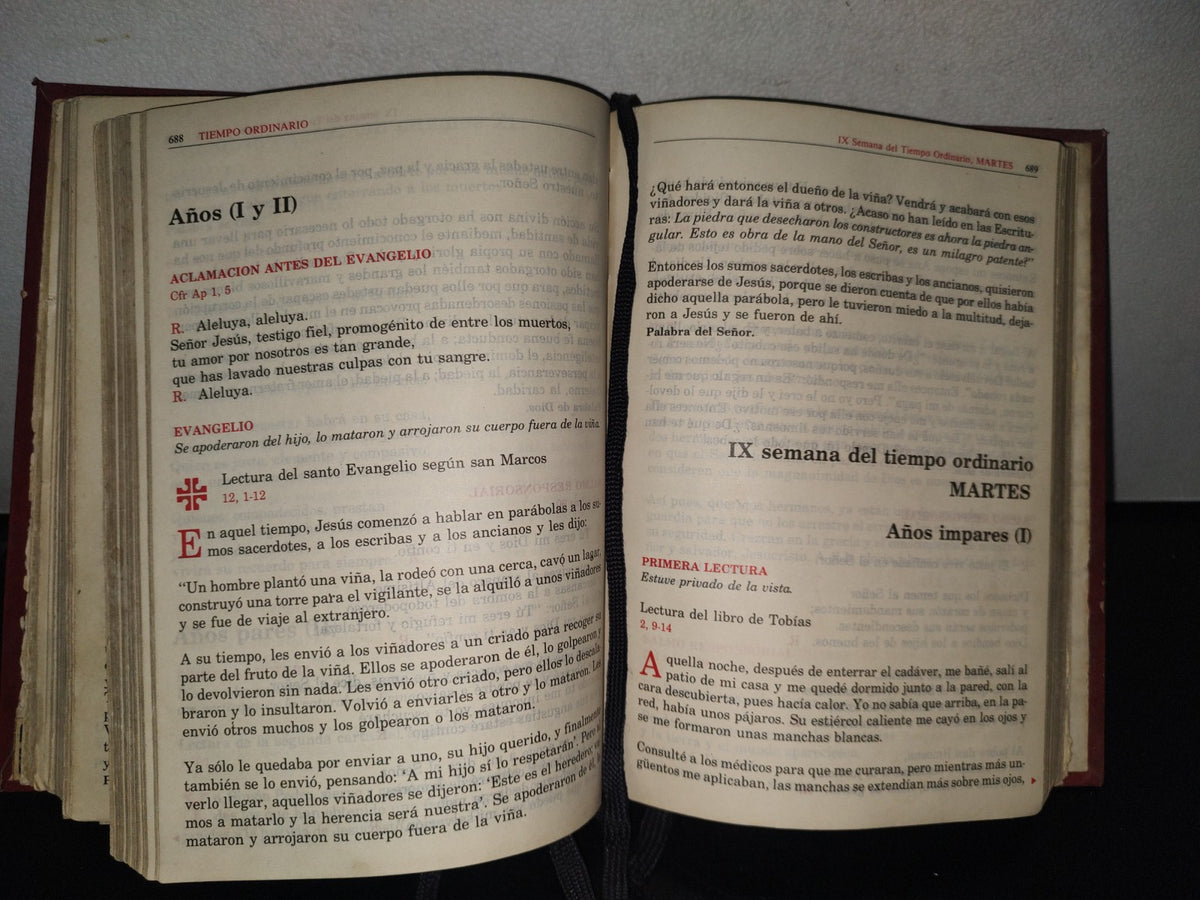 84- Misal Romano. Leccionario I. Adviento-Pentecostés. Conferencia Episcopal Mexicana - 1985