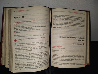 84- Misal Romano. Leccionario I. Adviento-Pentecostés. Conferencia Episcopal Mexicana - 1985