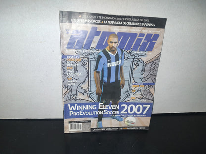 128- Revista Videojuegos Atomix. Winning Eleven Proevolution Soccer 2007 - Febrero 2007