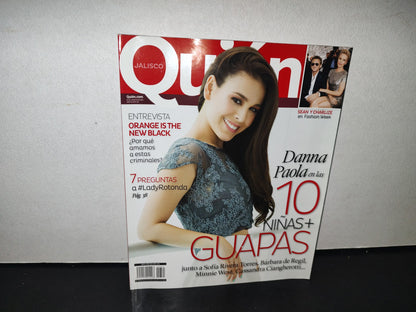 89- Revista Quién. Danna Paola - Agosto 2014