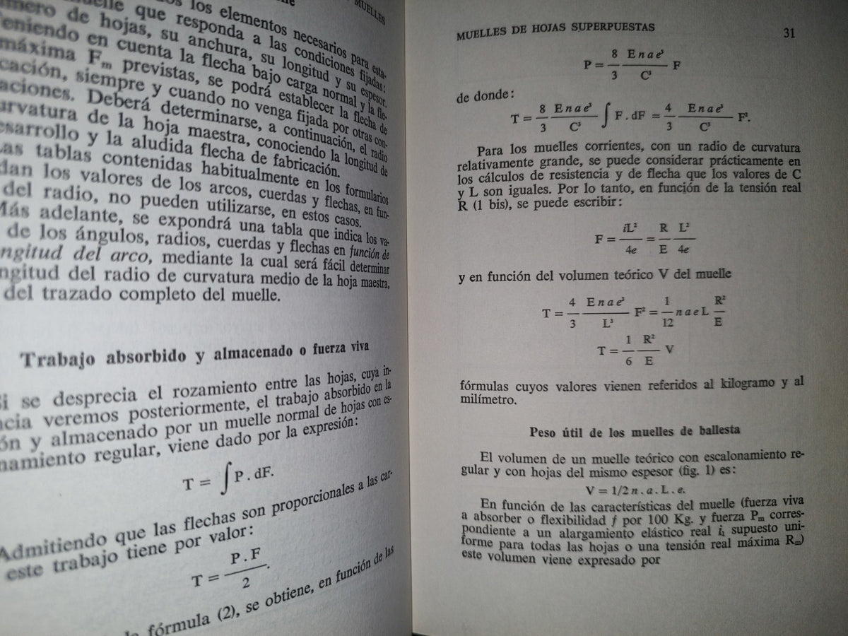 118- Estudio Y Cálculo De Muelles - C. Reynal - Editorial Hispano Europea - 1965