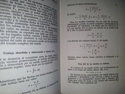 118- Estudio Y Cálculo De Muelles - C. Reynal - Editorial Hispano Europea - 1965