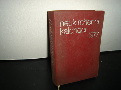 30- Alemán. Neukirchener Kalender 1977
