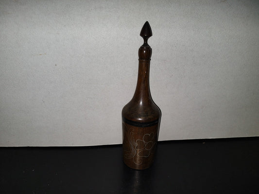 A5- Licorera Vintage De Madera. Sólo Para Fines Decorativos - 70'S - 80'S