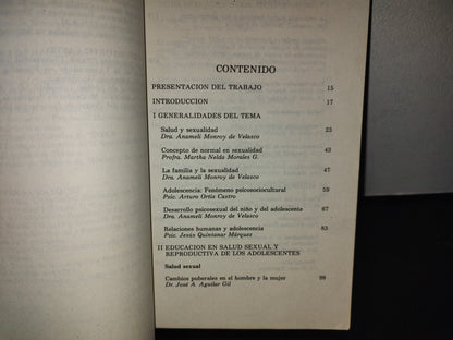 153- Salud, Sexualidad Y Adolescencia - Anamelia Monroy De Velasco