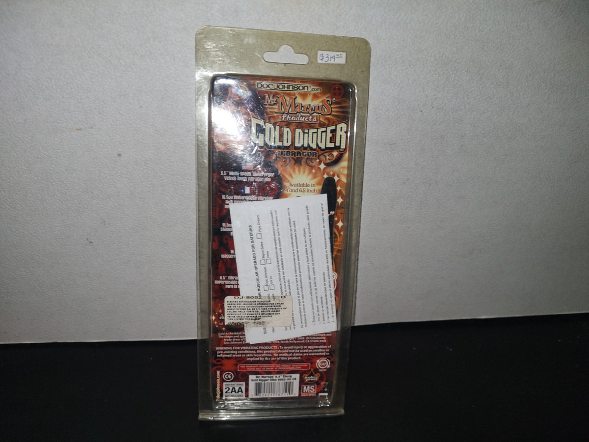 A2- Juguete Para Adulto. Vibrador Mr. Marcus Products Gold Digger Vibrator