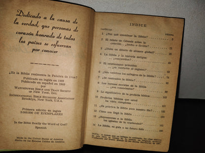 93- Watchtower. ¿Es La Biblia Realmente La Palabra De Dios? - 1969