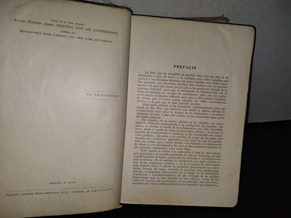 90- Calefacción Y Acondicionamiento De Aire - John R. Allen, James Herbert Walker - 1956