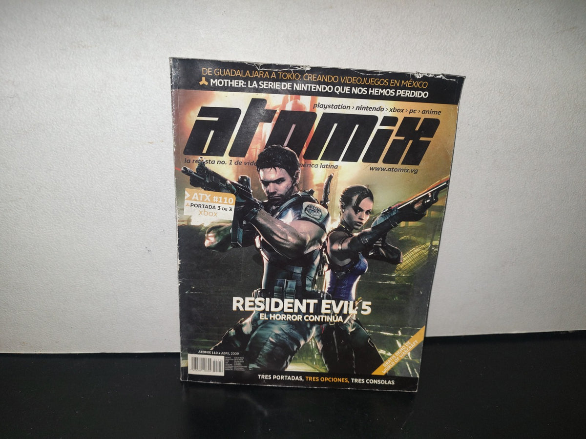 128- Revista Videojuegos Atomix. Resident Evil 5 - Abril 2009