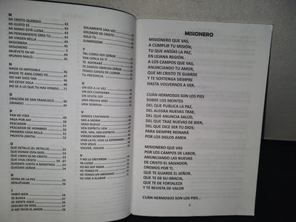 196- Libro De Cantos. Movimiento Misionero Católico