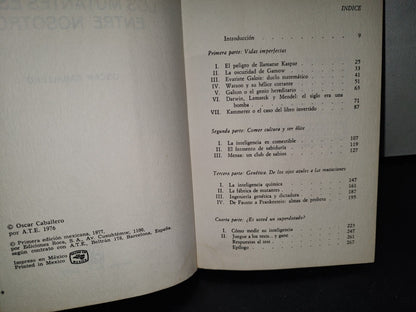 54- Los Mutantes Entre Nosotros - Óscar Caballero - Primera Edición 1977