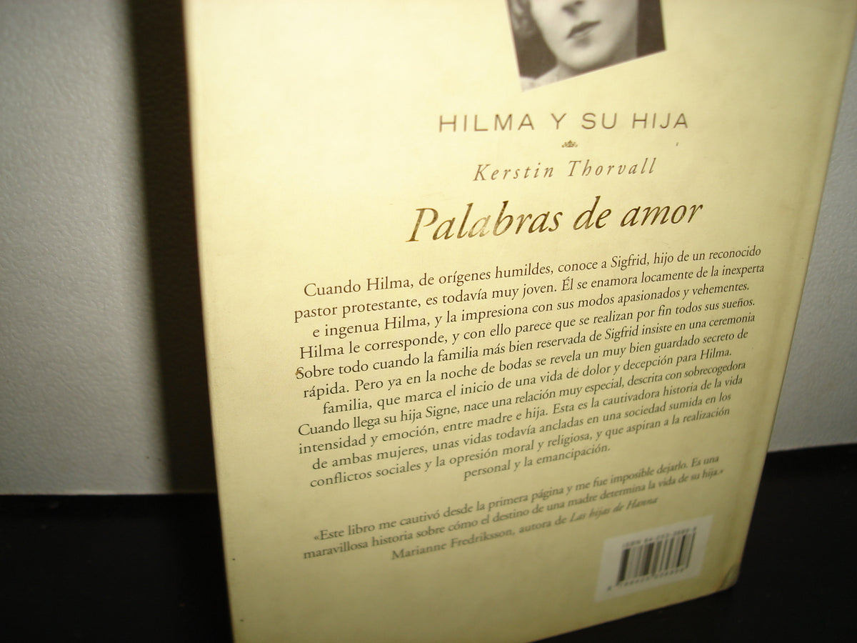 24- Hilma Y Su Hija. Palabras De Amor - Kerstin Thorvall