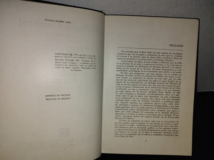 100- Biología General - Dr. José De Lille - 1971