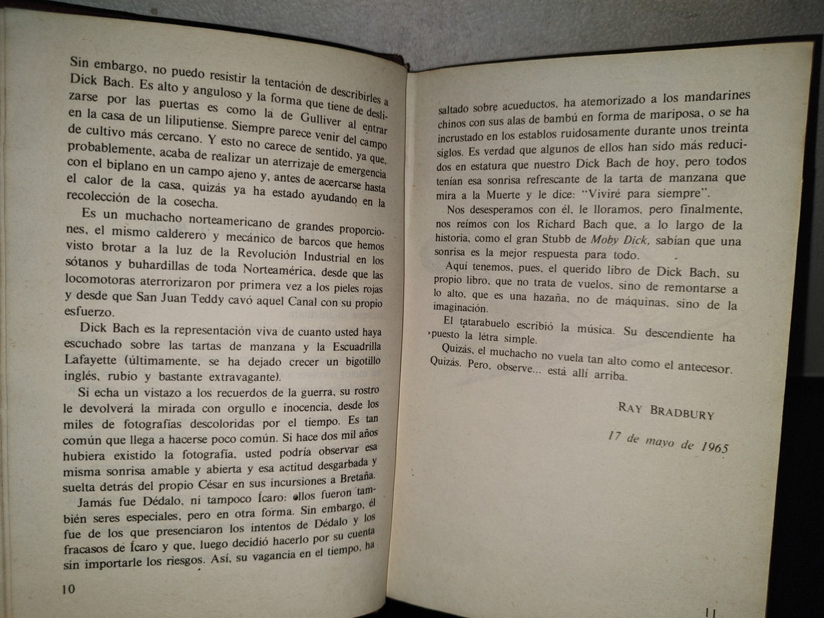 151- Biplano - Richard Bach - Editorial Pomaire - 1978