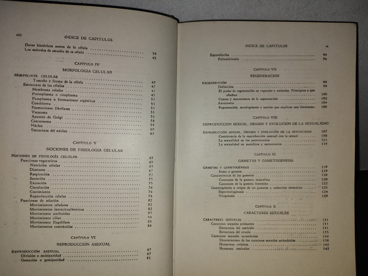 100- Biología General - Dr. José De Lille - 1971