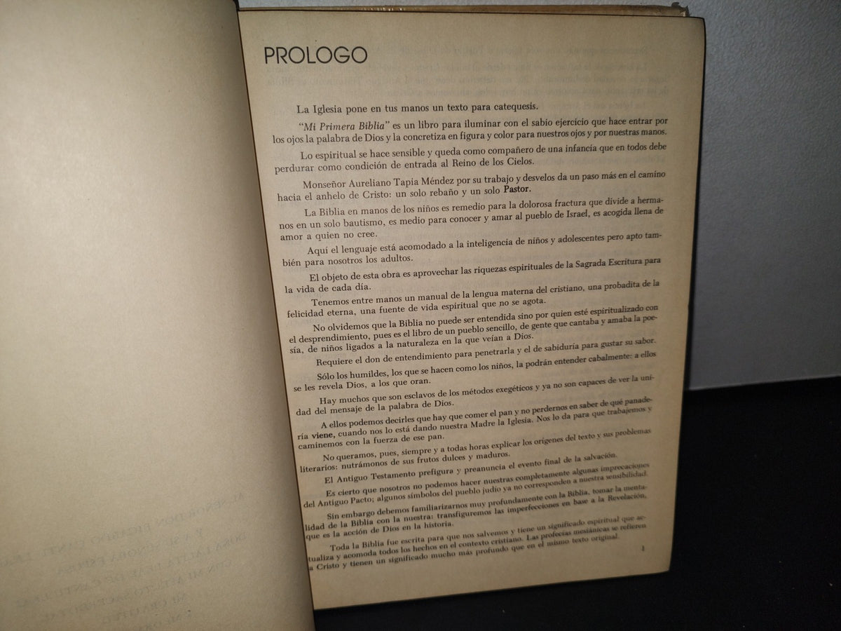 74- Mi Primera Biblia - Editorial Libros De México - 1985